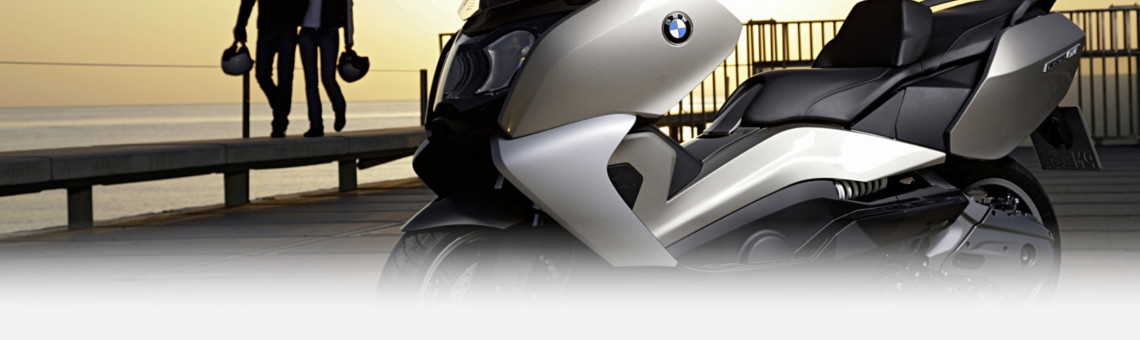 Image of a BMW motorcycle